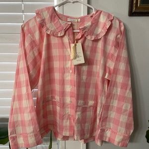 Doen Paz top in Rosette NWT XS